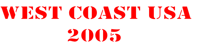 West coast usa
           2005